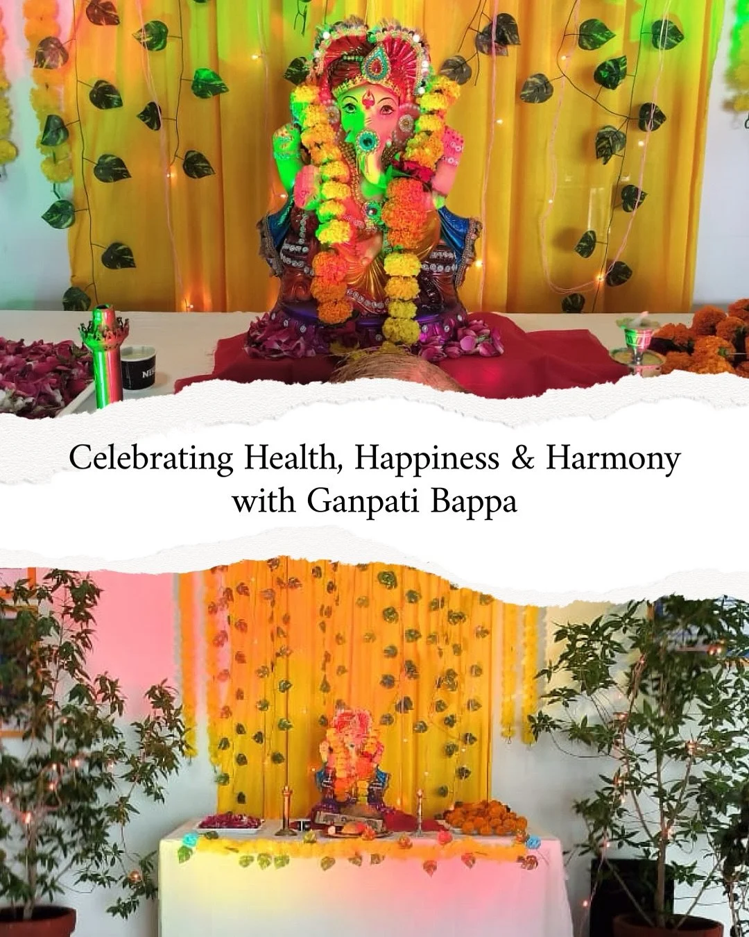 Ganesh Chaturthi at JMCH.

With devotion and joy, we welcomed Ganpati Bappa at JMCH, spreading blessings of health, happiness and harmony.

#ganeshchaturthi #jmchcelebrations