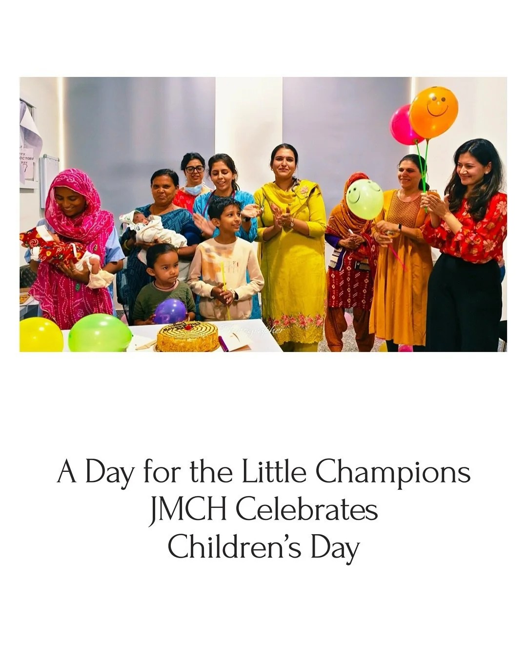 A Day for the Little Champions: JMCH Celebrates Children&rsquo;s Day!

At JMCH, we celebrated the magic of childhood with a day full of joy, laughter, and love! From engaging activities to spreading smiles, it was a beautiful reminder of the importan