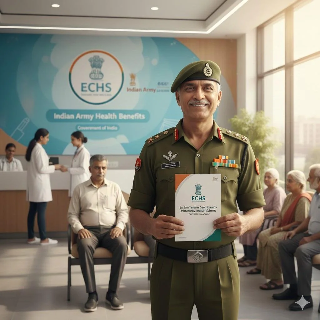 ECHS Treatment Process for Ex-Servicemen and Their Families