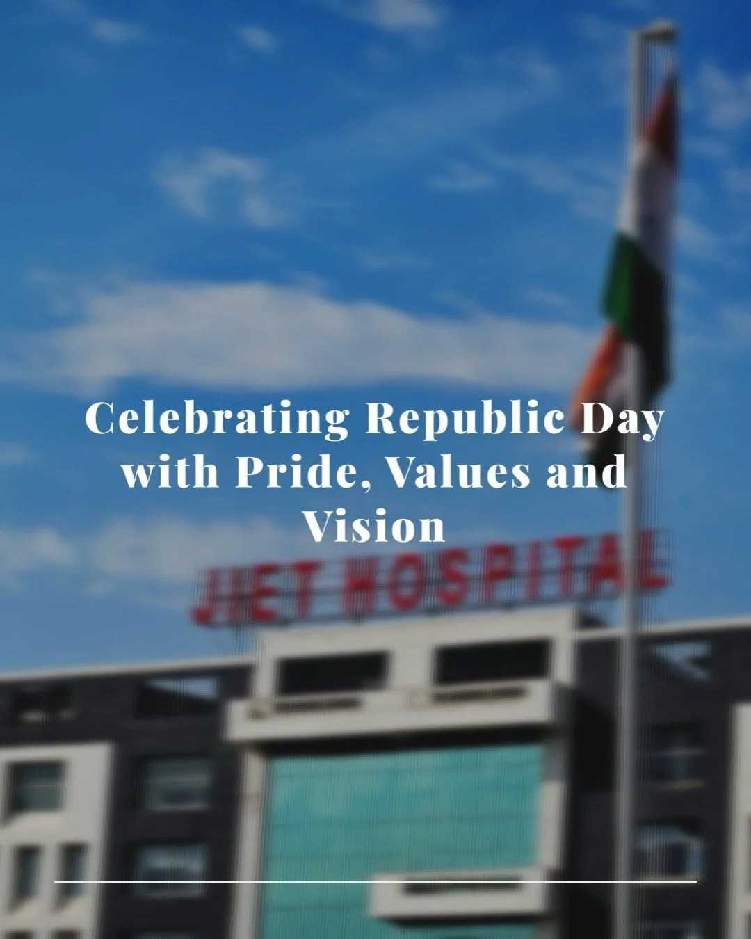 Celebrating 77 Years of Our Constitution🇮🇳

Highlights from the Republic Day celebration at JIET Medical College and Hospital, Jodhpur, where the campus was filled with patriotic energy, cultural dance performances, and a shared sense of national p