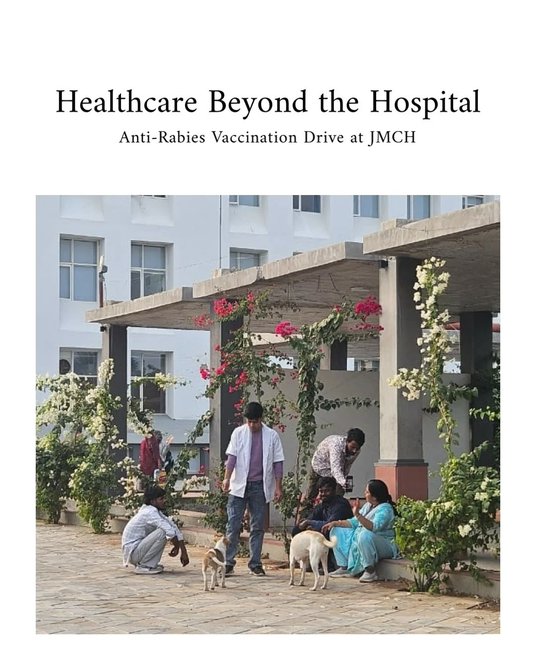 We are on a mission to make our campus rabies-free! 🐾💉

Our latest drive saw 17 strays vaccinated. It&rsquo;s a tough job, but we will continue to push forward until our community is safe. Big shoutout to Chairman Mr. Mayank Singhi and the team led