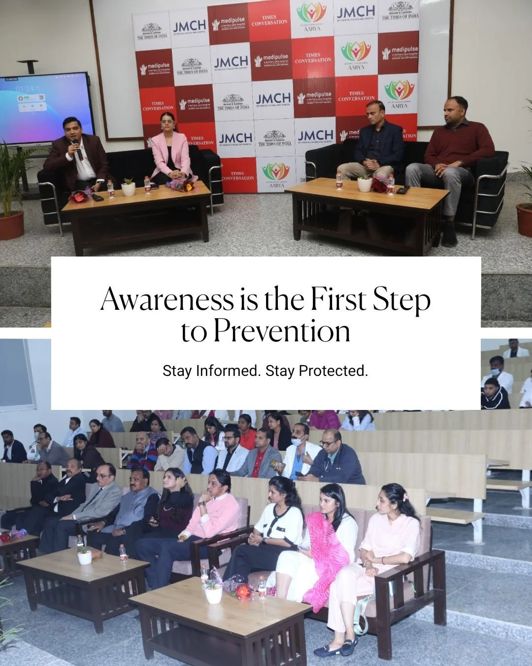 Throwback to a powerful World Cancer Day at JMCH &amp; Medipulse 🎗️

A day filled with meaningful conversations, expert insights, and a shared commitment towards awareness and early detection. Because the fight against cancer begins with knowledge a