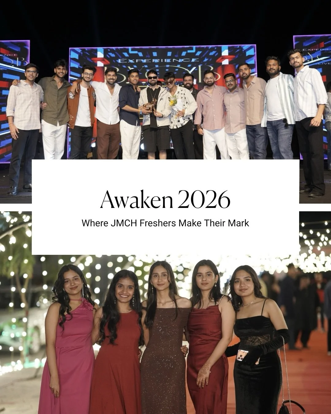 Every journey has a defining beginning, and this is ours.

Awaken 2026 marks the moment where JMCH&rsquo;s MBBS freshers step into a world of purpose, ambition, and endless possibilities.
An evening that goes beyond celebration &mdash; it is the firs