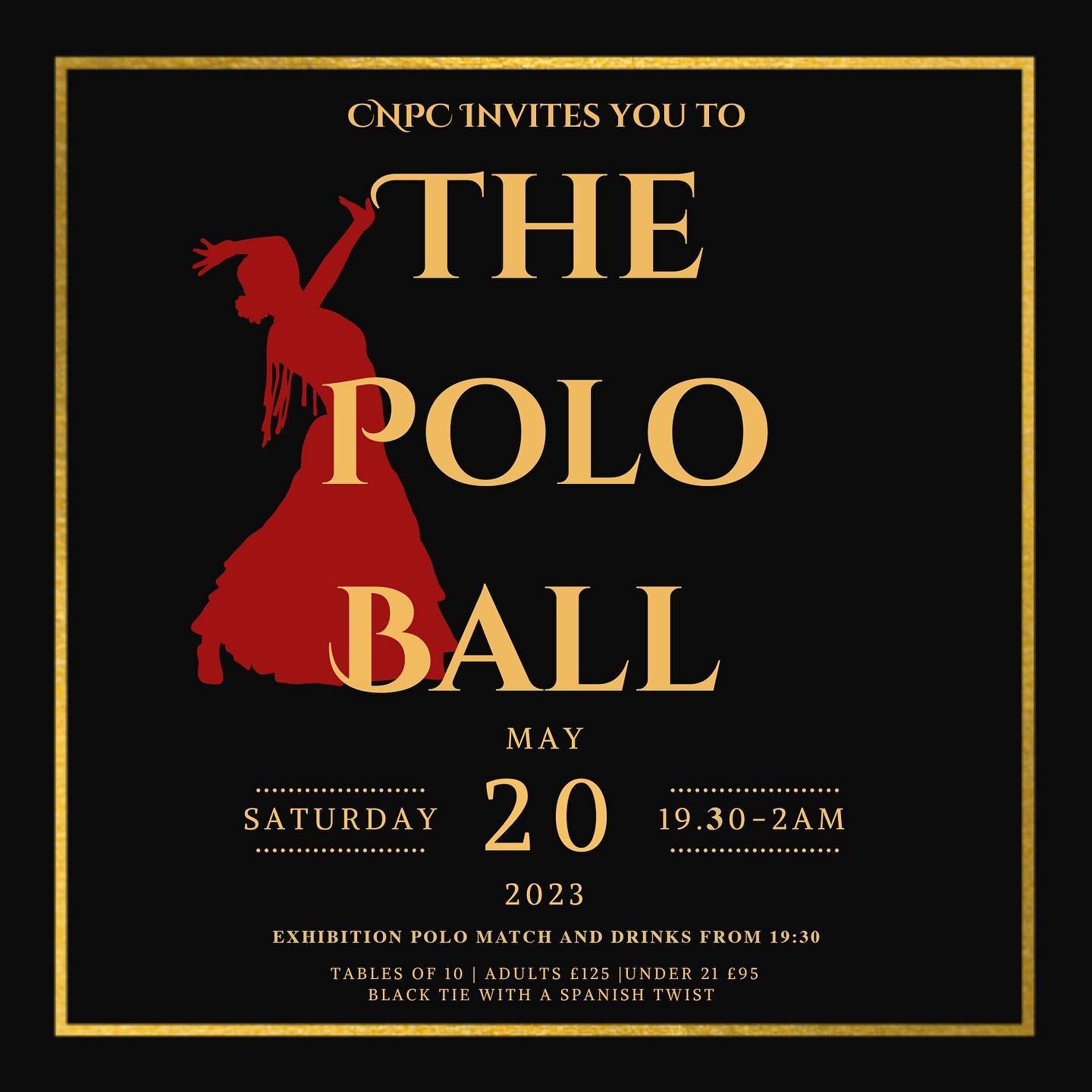 *IMPORTANT INFORMATION*
We look forward to seeing you at The Polo Ball tomorrow evening. Please note that the start time of the event has changed and the exhibition polo match and drinks will now both commence from 7.30pm.