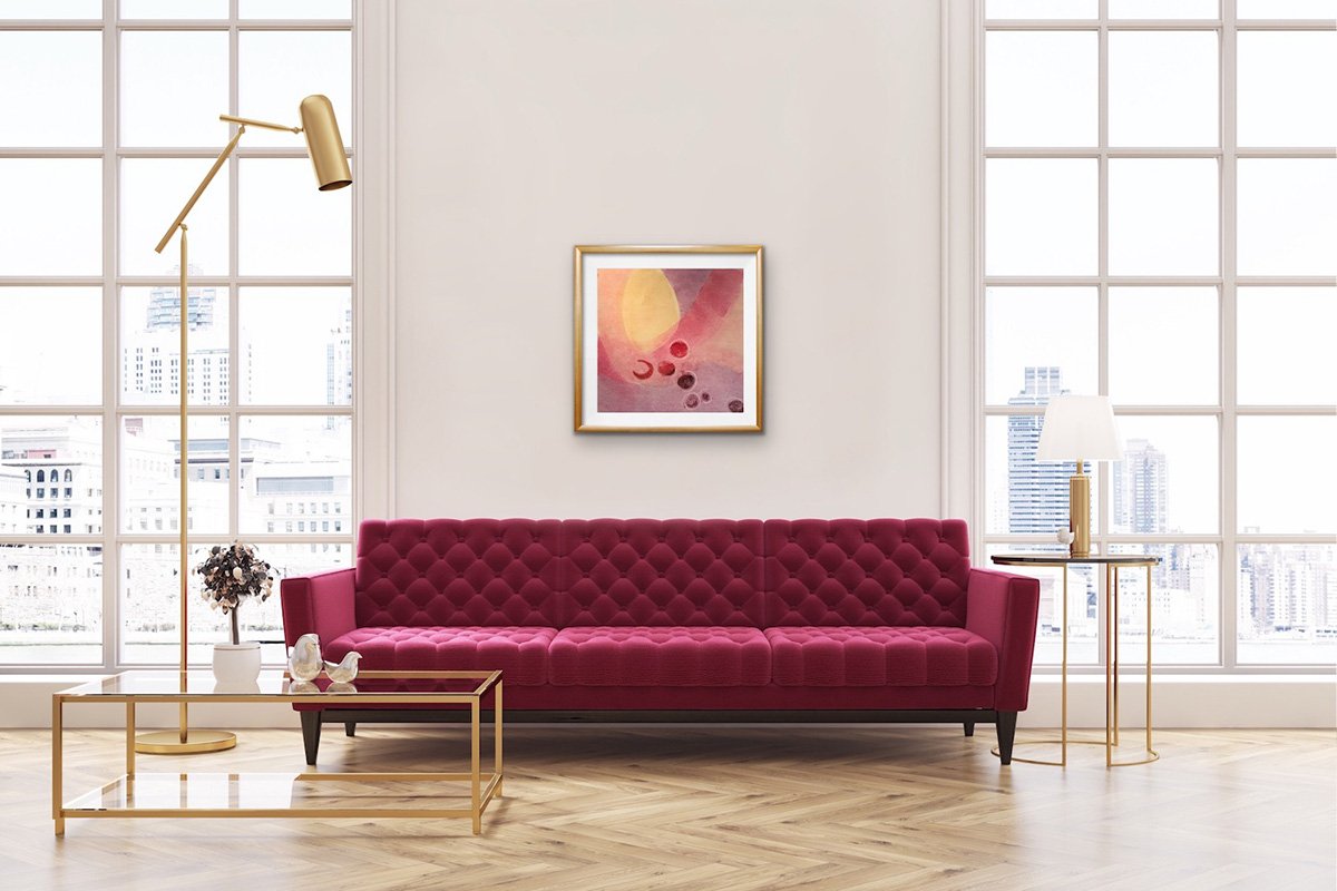 "Nordic Sun Rise", Living Room Setting