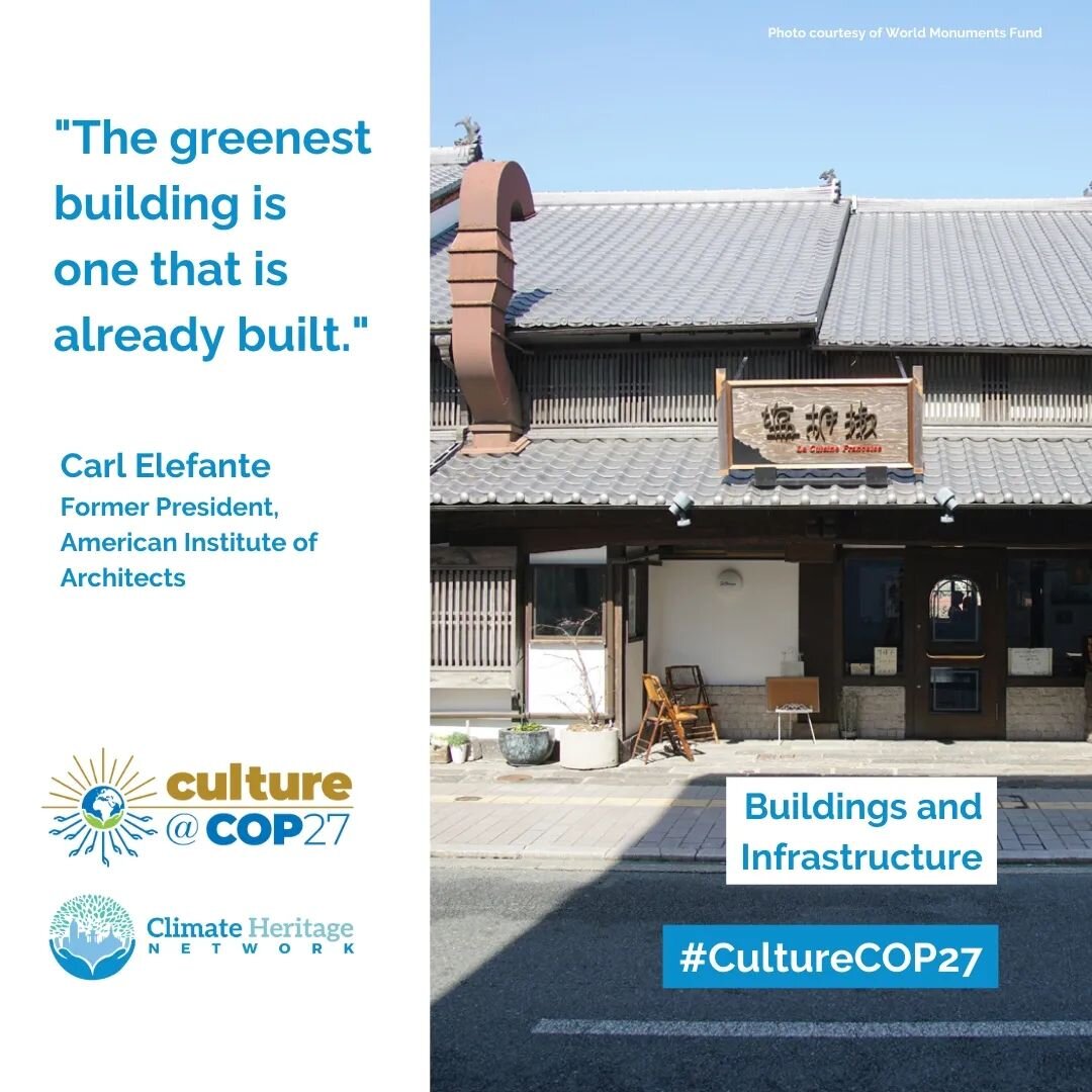 Multi language post! 

There is widespread misperception that existing and historic buildings cannot be efficiently retrofitted to become carbon-neutral, and that their demolition to enable the construction of a new &lsquo;efficient&rsquo; building i