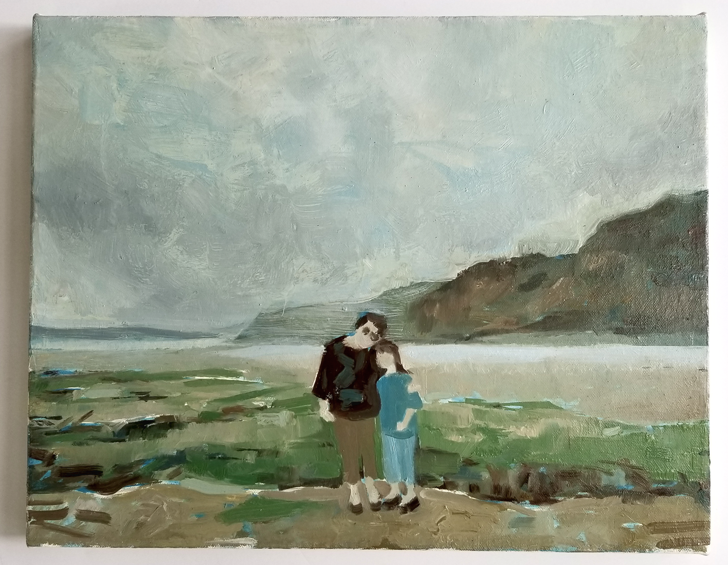 Stranded, 2023. Oil on canvas. 