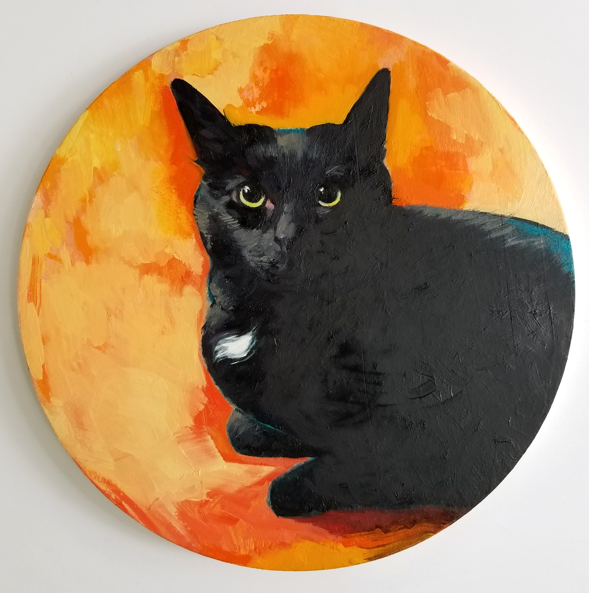 Portrait of a Mother (Shadow), 2023. Oil on canvas. 
