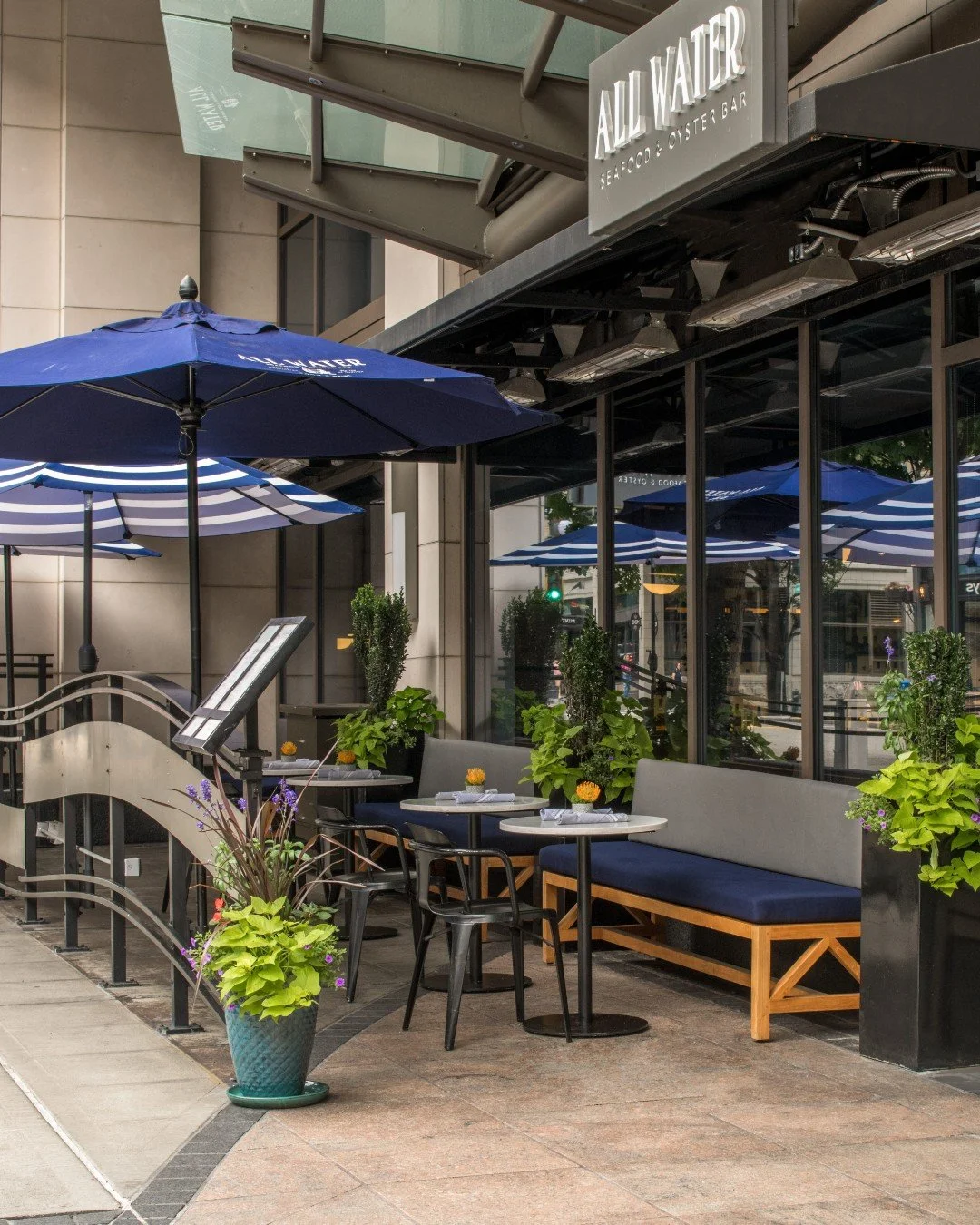 Sunlight on the patio or a cozy seat by the window, either way the city view is good and the oysters are better. All Water brings the Pacific Northwest to the table: local seafood, crafted plates, and a setting made for lingering. Indoors or out, thi