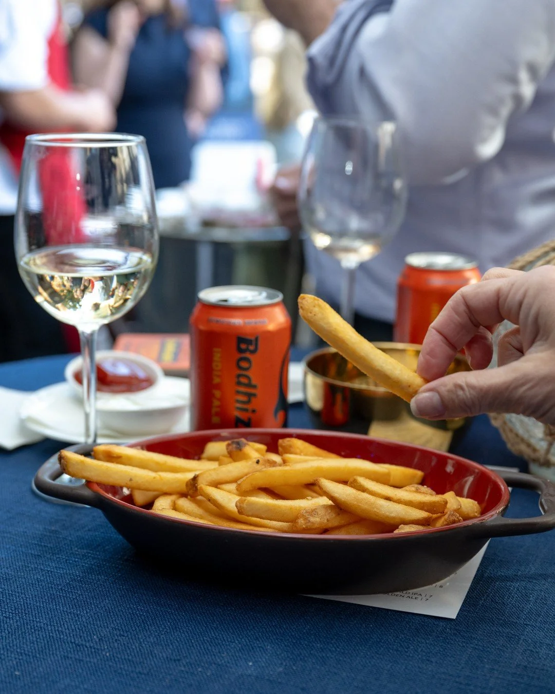 Game day special: grab a drink at All Water, get free fries on the house. Some assists are just better than others. ⚽🍟 Every sport, every score, same great deal.