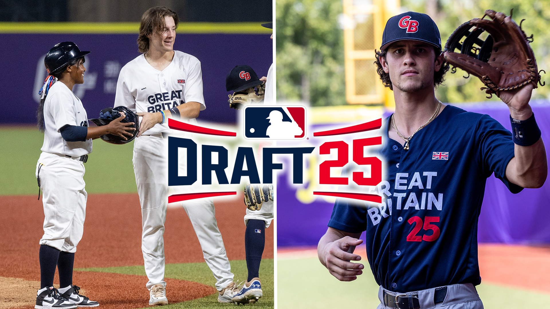 GBR’s Quinn-Irons, Clark selected in 2025 MLB Draft