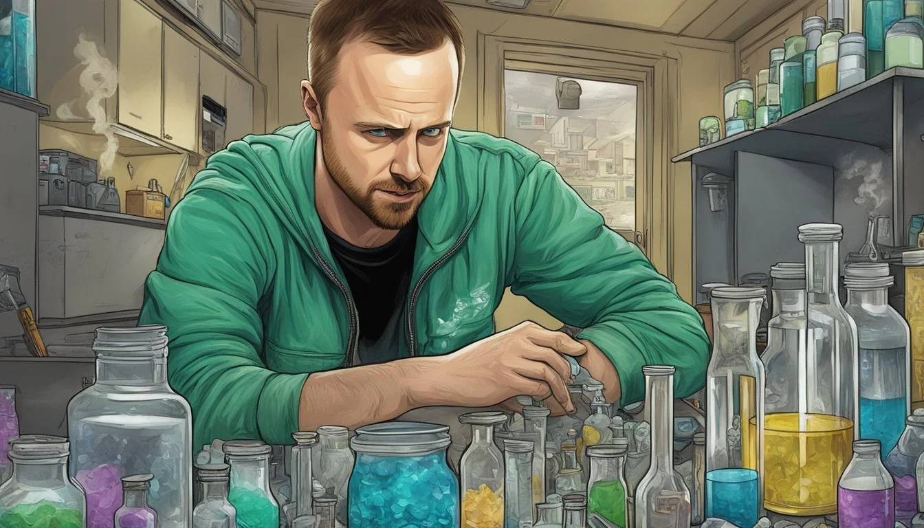 The Evolution of Jesse's Catch Phrases in Breaking Bad