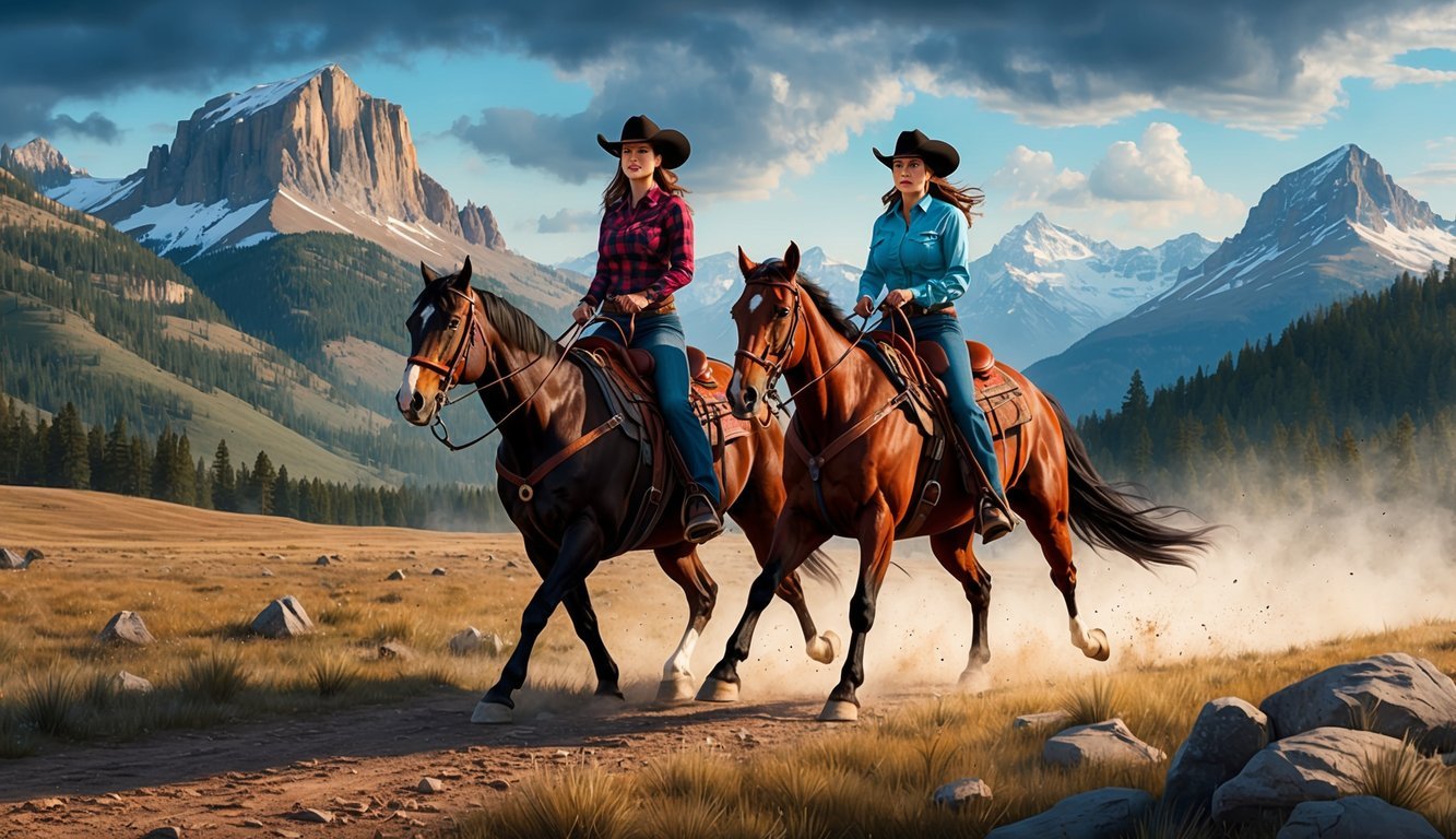 Mia and Laramie Shatter Ranching Stereotypes in Yellowstone