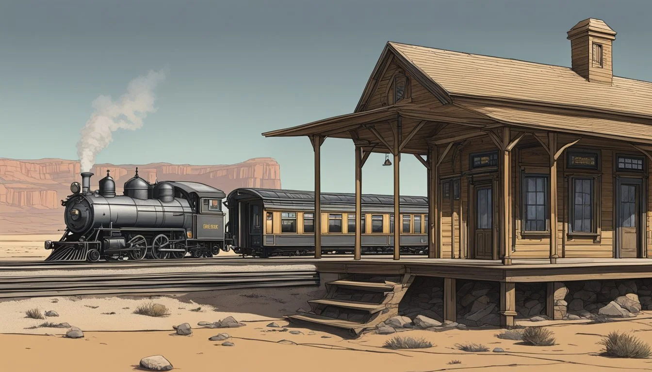 Yellowstone Dutton Ranch Rip Train Station Yellowstone's Train Station: Inside the Real Zone of Death | Legal ...