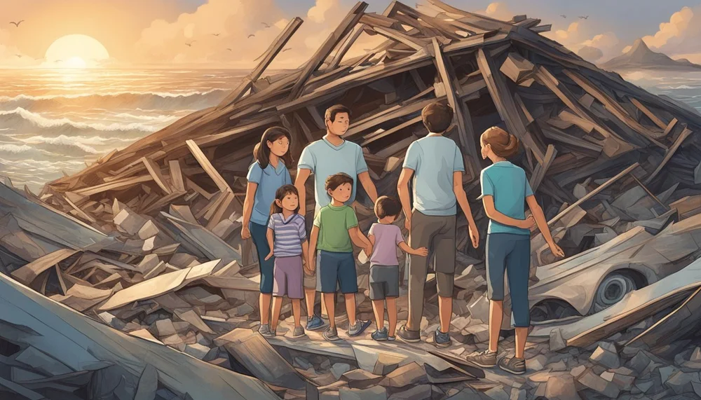 Thailand tsunami movie real family