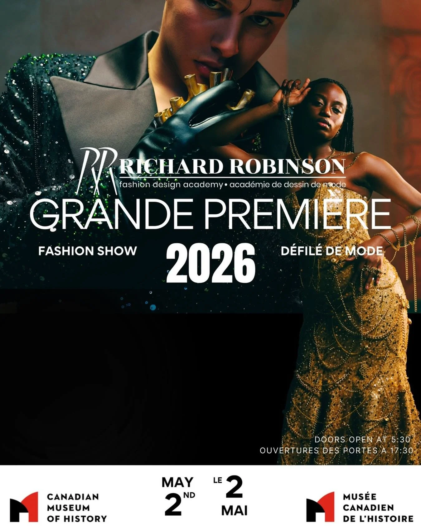 The Countdown Begins

Grande Premi&egrave;re 2026
May 2, 2026
The next generation of Canadian designers take the runway. 
Tickets available now. 

#grandepremiere2026
