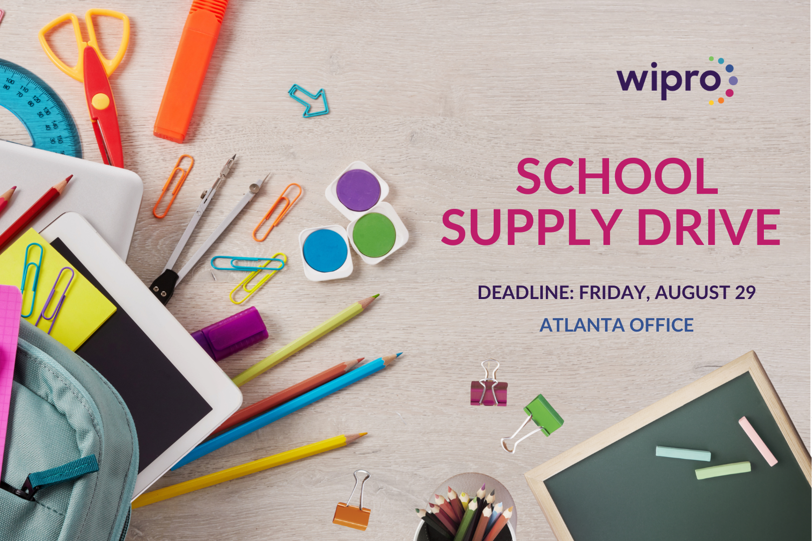 Atlanta- School Supply Drive
