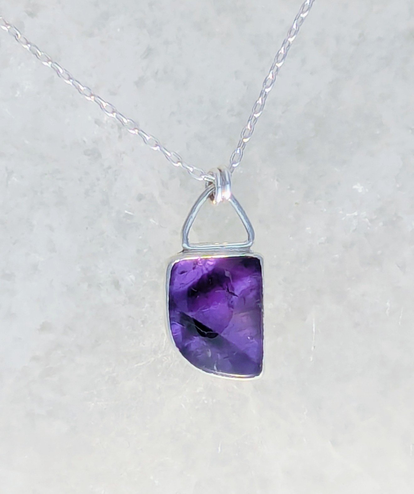 Trapiche Amethyst Necklace