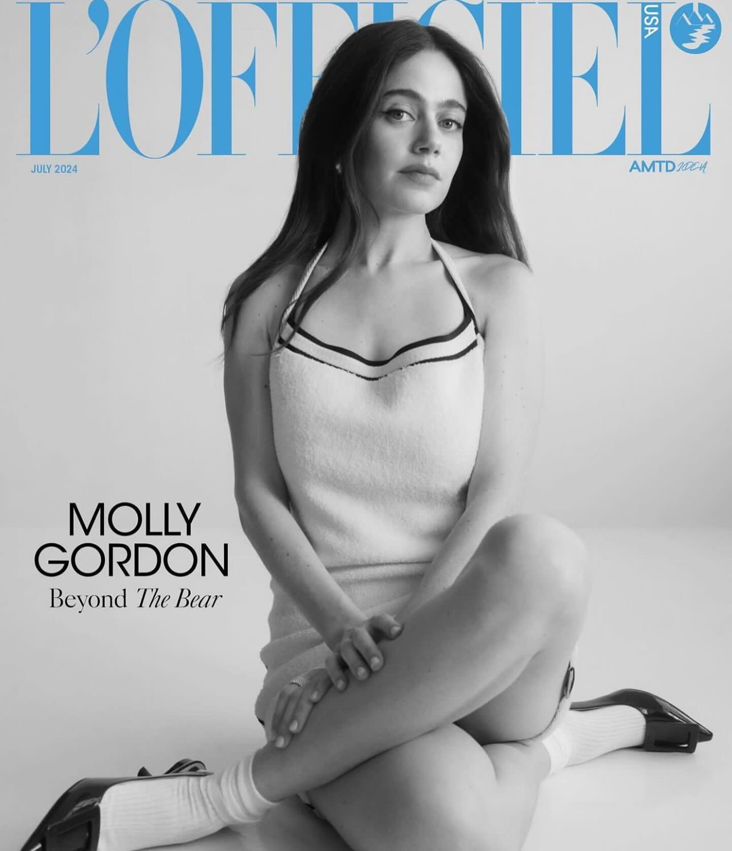 Loved having @mollsterg in the studio with @lofficielusa Captured by the incredible @celestesloman /// @misha212 @davidvoncannon @yaelquint