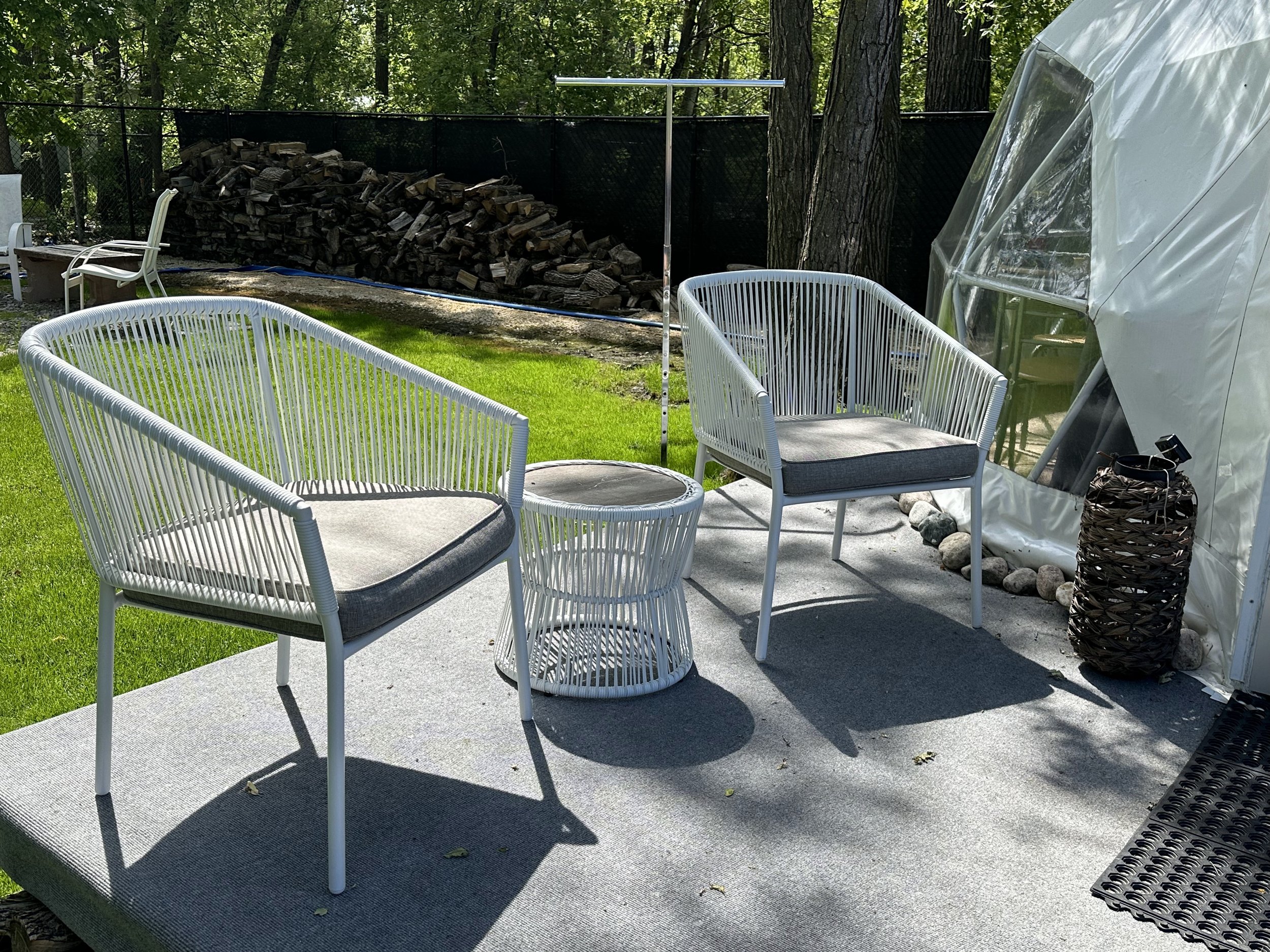 Enjoy a seat on your patio