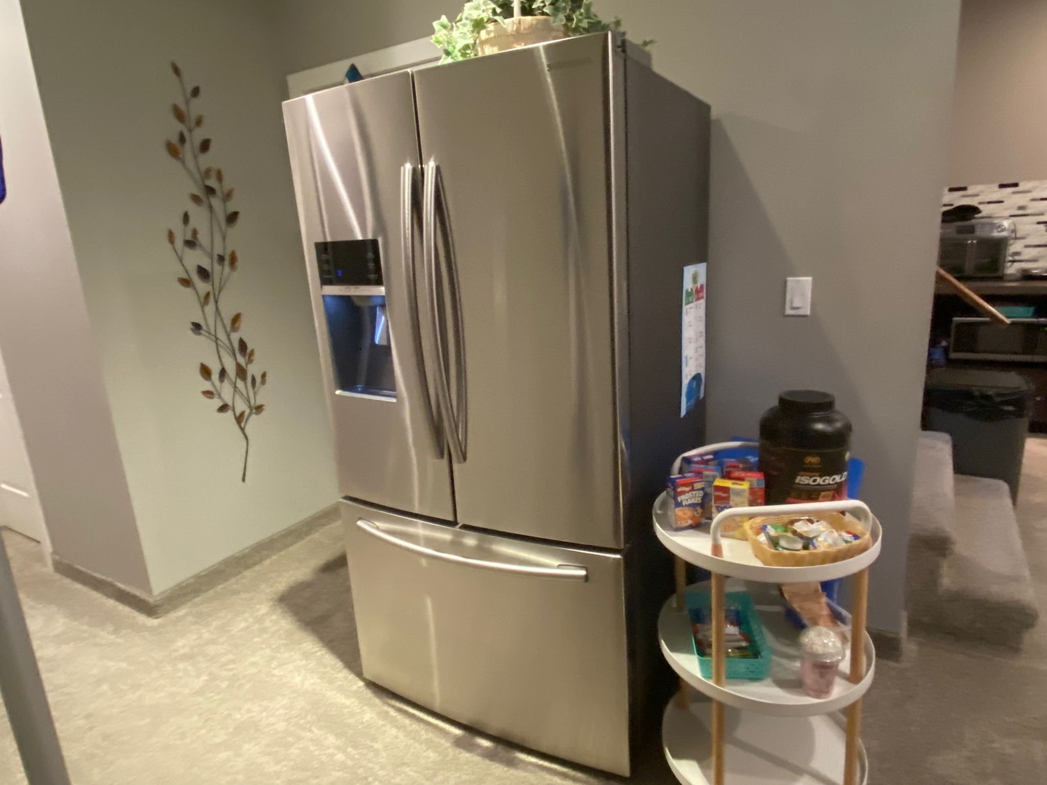 Shared Fridge with filtered water and ice