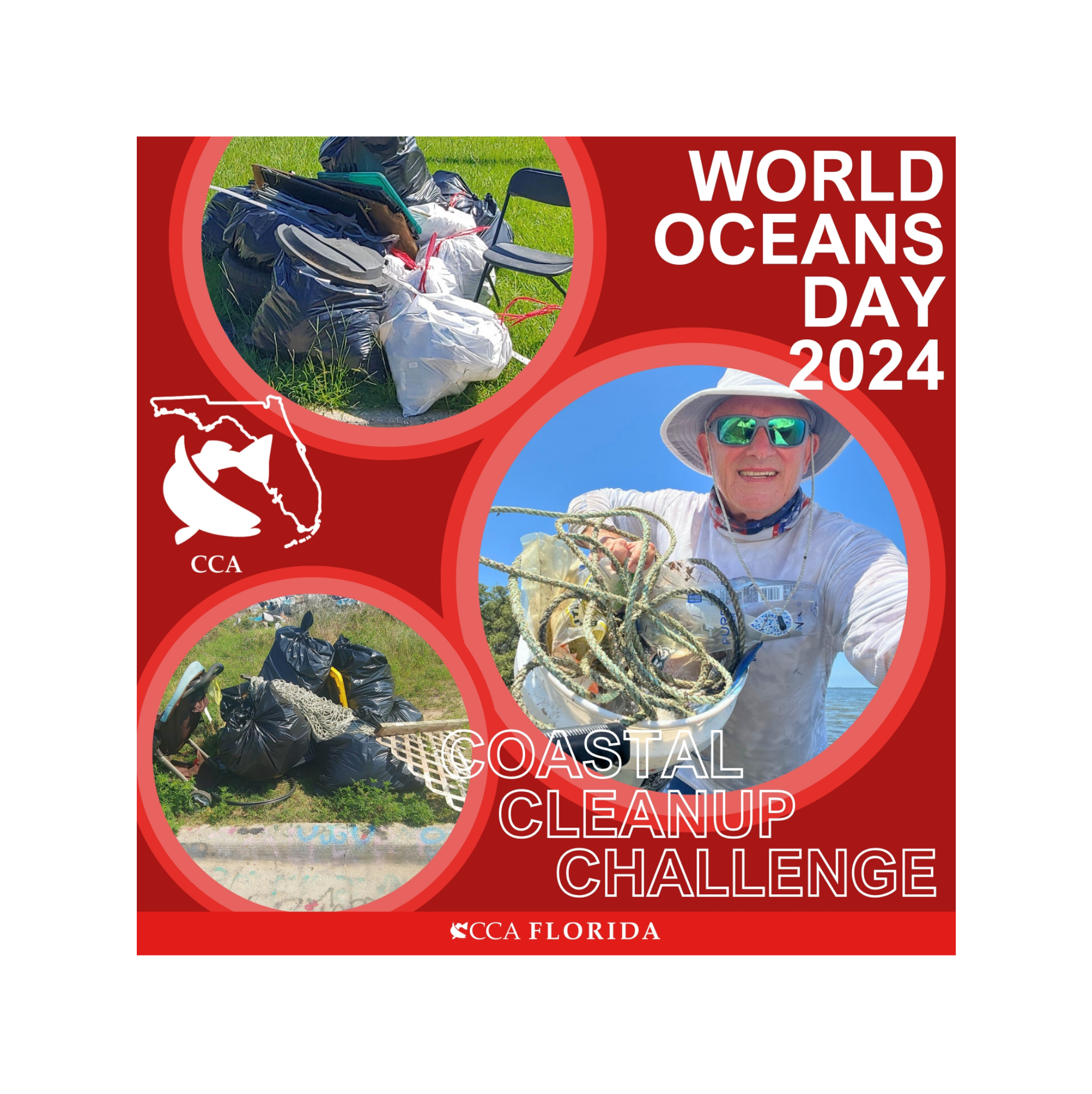 iAngler Tournament and CCA Florida Partner to Host Annual Cleanup Event for World Oceans Day