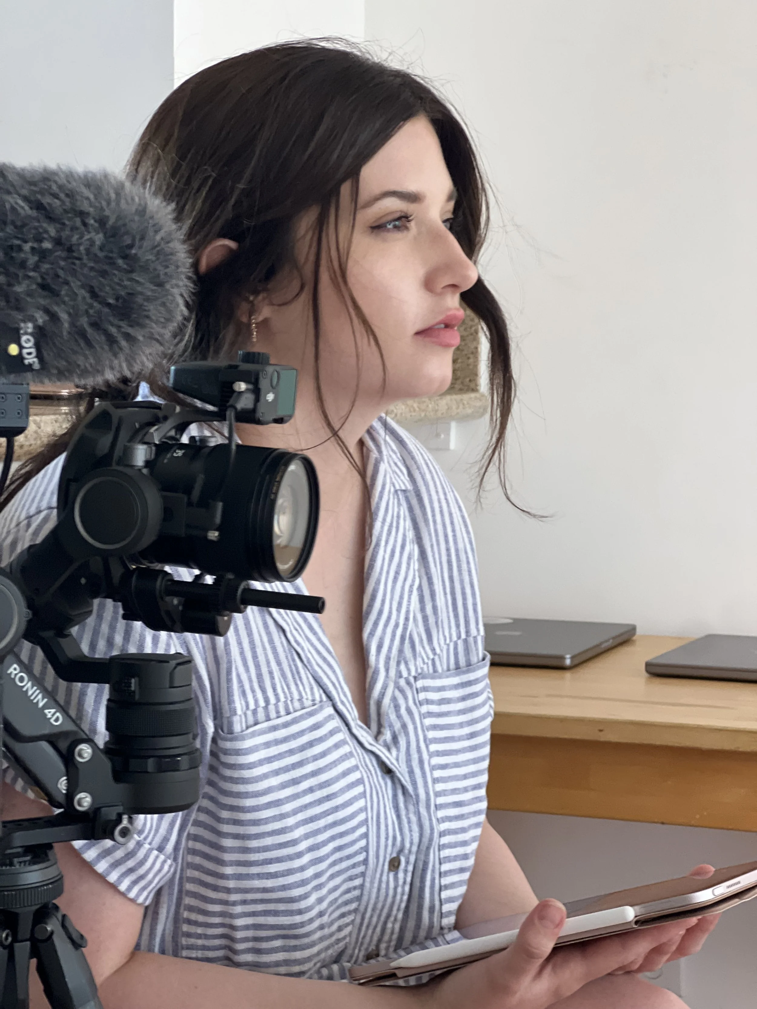 Behind the scenes: camera operator on set of Priced Out of Paradise, a Hawaii housing documentary directed by Annie and Sam Menendez