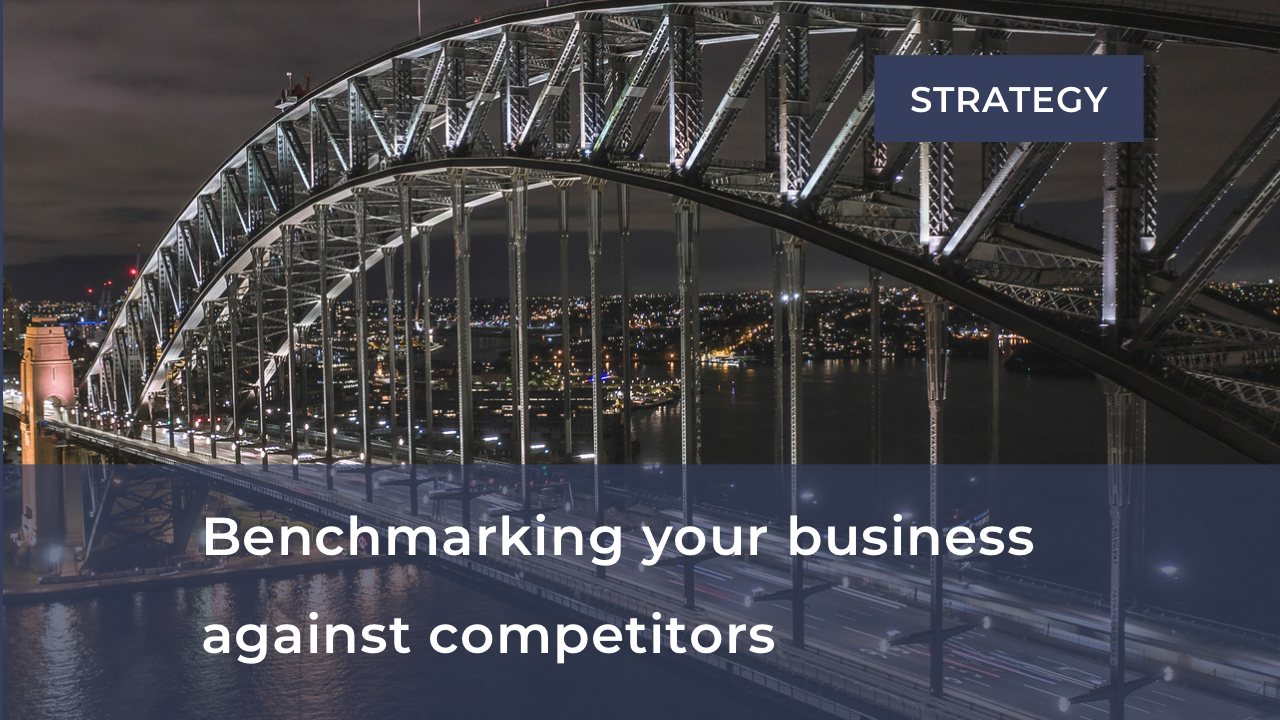       
  
      Benchmarking your business against competitors    Benchmarking is an excellent way to discover if your business performance is leading or lagging within your sector. We highlight 3 key benefits of embracing industry benchmarking.  No 