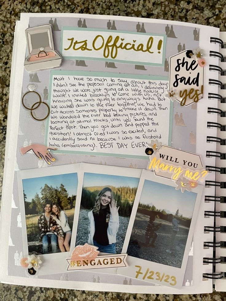 Engaged Journal The Best Engagement Gifts to Give—That the Couple Actually Wants ...