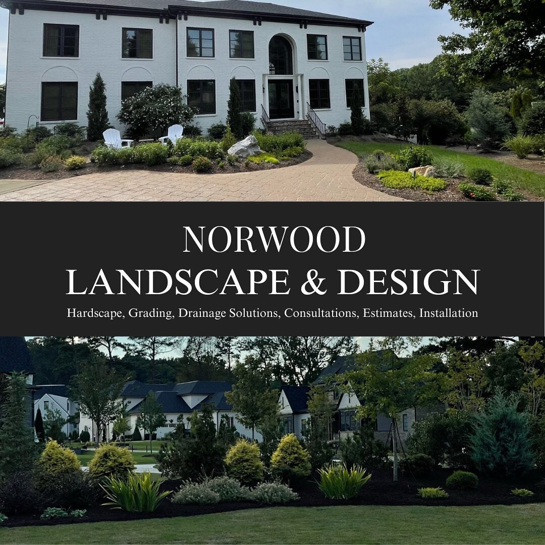 Norwood Gardens mission is to make beautiful living spaces provided with an experience! Every project is unique to you, and special to us.

Are you interested in:
-Consultations
-Estimates 
-Yard Design 
-Installation 
-Grading/Drainage solutions 

G