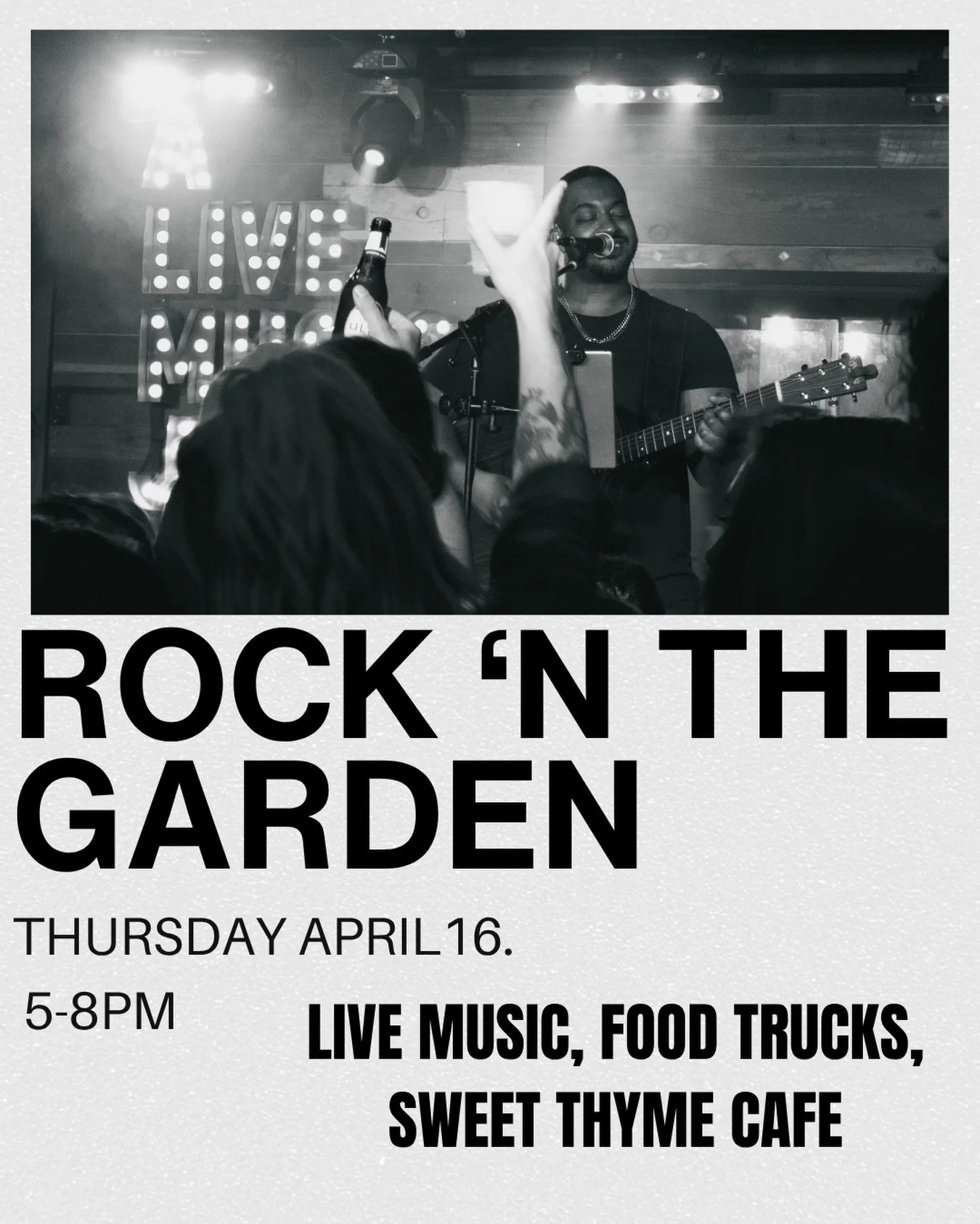 THIS THURSDAY! With @kerrylongmusic 
See everyone there🎸🙌

$5 Entry fee per person at the gate! 

Food and Drink:
☕️ @sweethymecafe 
🍔 @lorisfoodtruckraleigh
