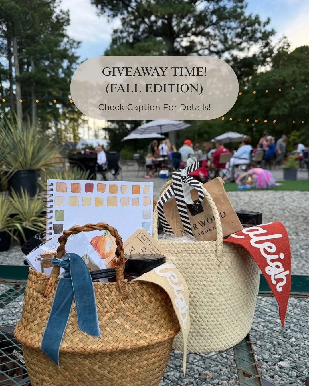 🎃FALL GIVEAWAY🎃

A chance for 2 people to WIN!

Here&rsquo;s what to do:
1. Make sure you follow both @sweethymecafe and @norwood_gardens 
2. Like and Repost
3. Tag 4 Friends and make sure they also are following @sweethymecafe and @norwood_gardens