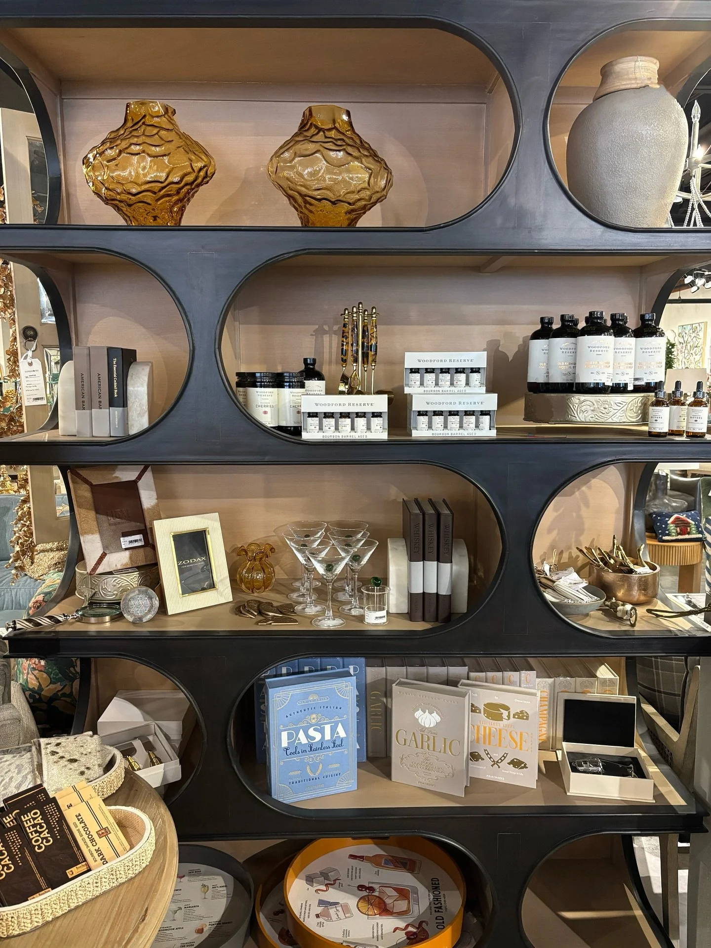 Yes we have great gifts- BUT we also have great bookcases, hutches, and display cabinets!