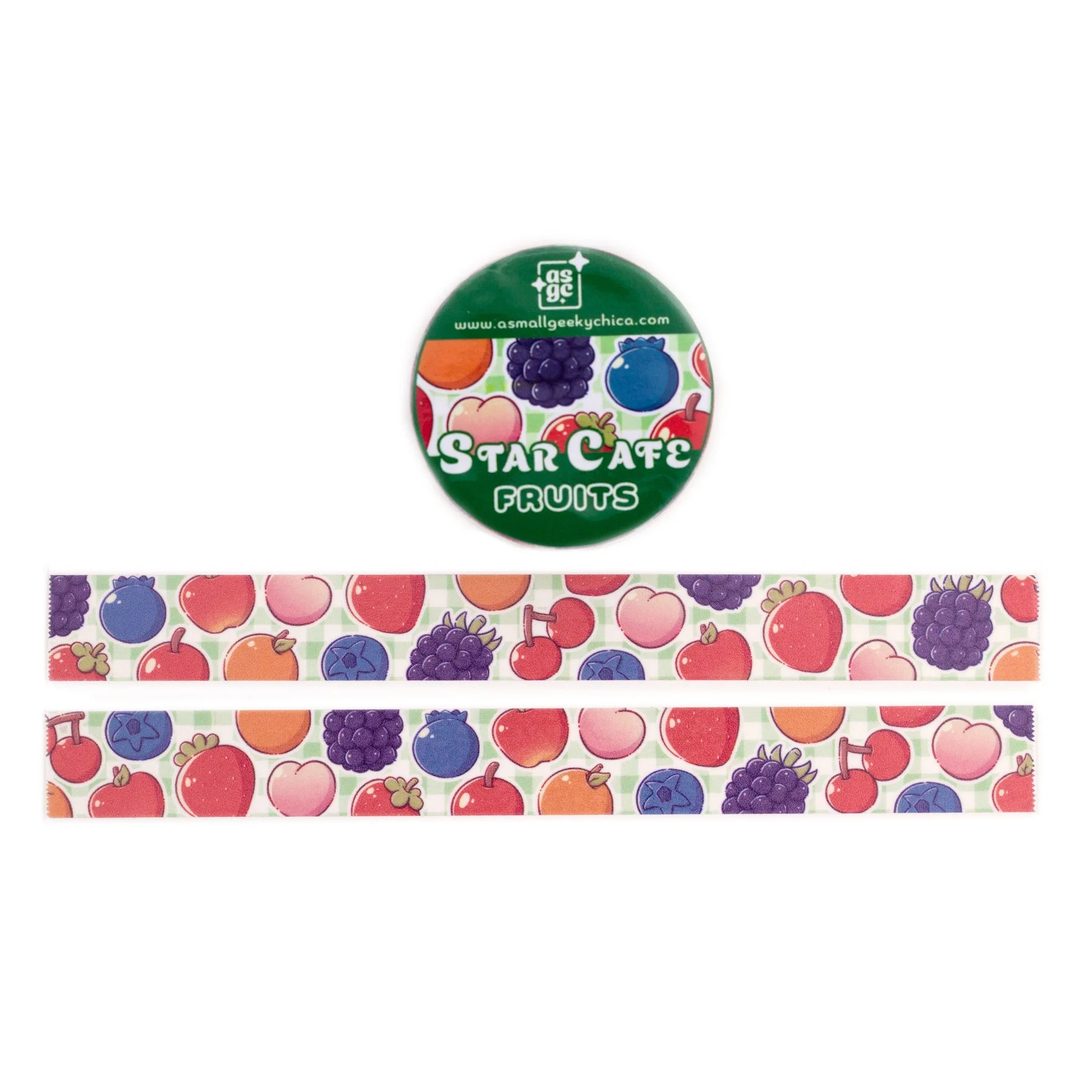 Star Cafe Fruit Onesies: All Fruits - Washi Tape