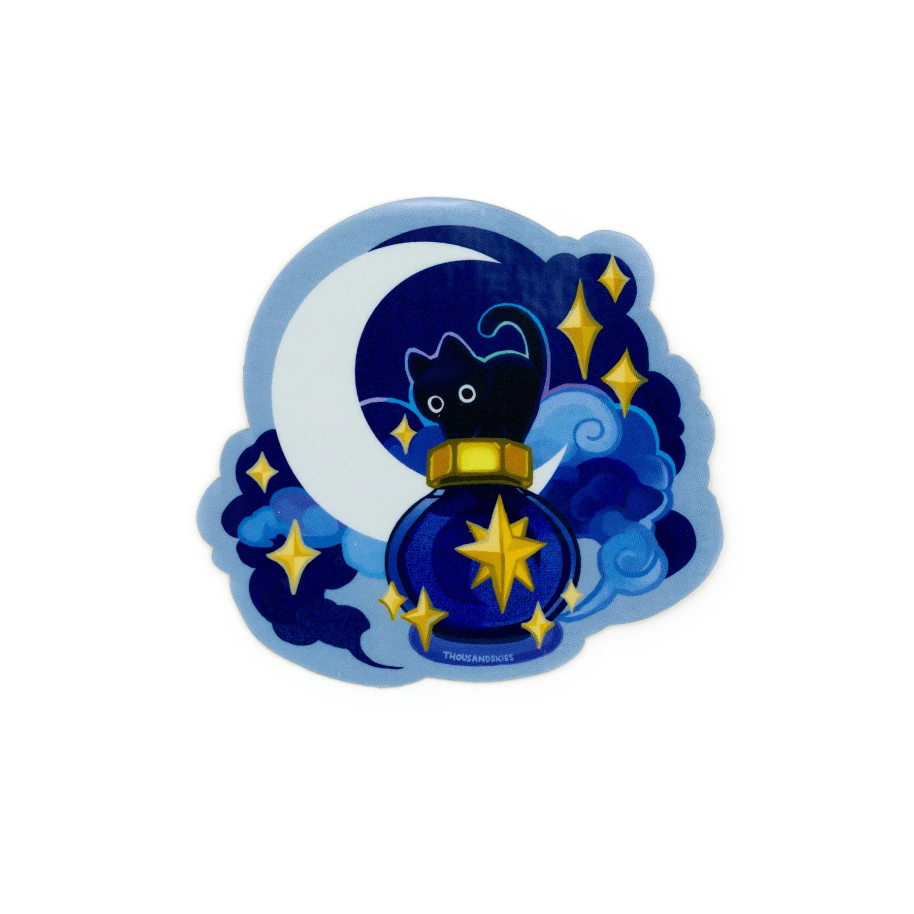 Ink Potion - Deep Sky Vinyl Sticker (Holographic)