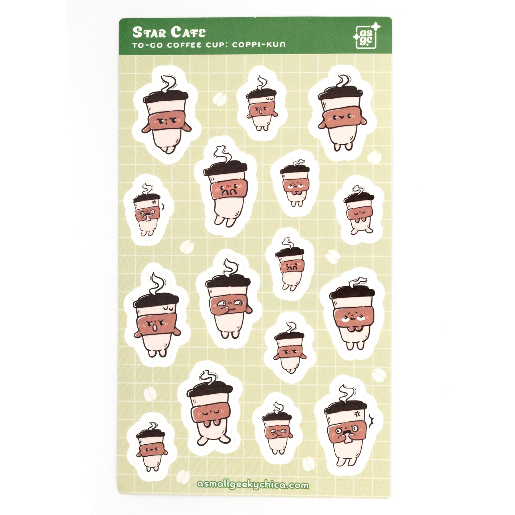 Star Cafe: Coppi-kun - Sticker Sheet