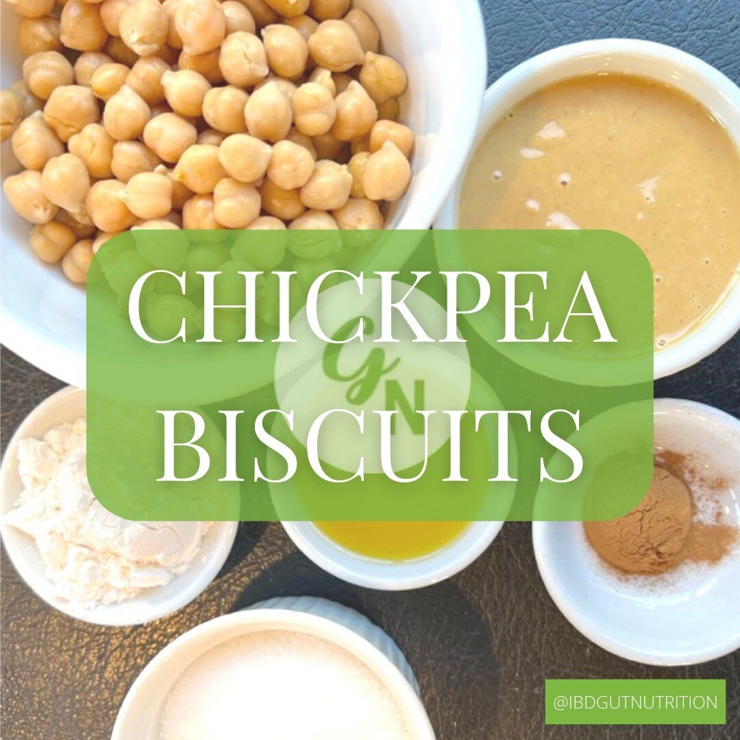 Chickpea Biscuits! 🍪😋🍯
 
This recipe uses whole chickpeas to replace most of the flour and some of the fat in the biscuit recipes. Chickpeas are a great source of prebiotic galacto-oligosaccharides, are a good source of folate and contain many oth