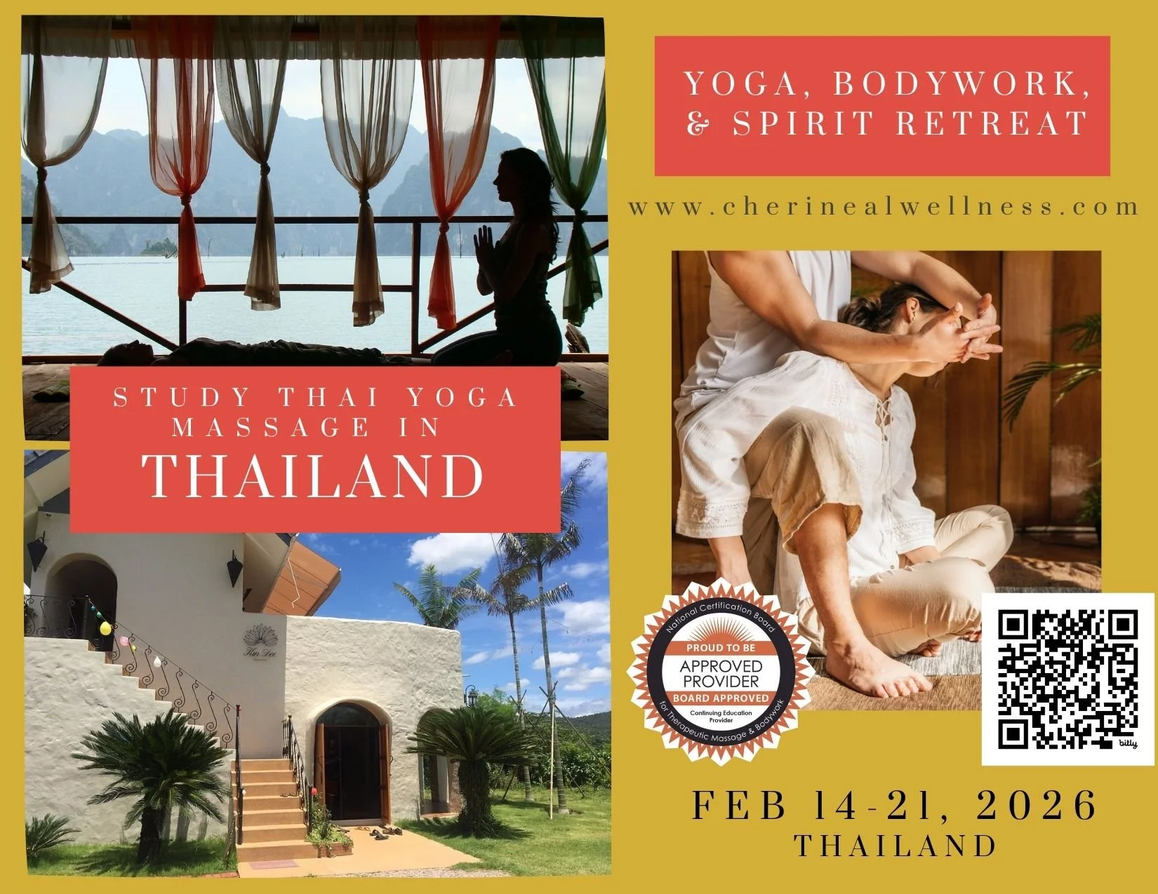 Yoga, Bodywork and Spirit Retreat in Chiang Mai, Thailand
