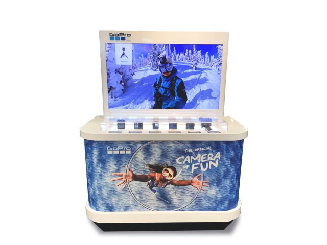 bluefin large format for GoPro Retail Instore