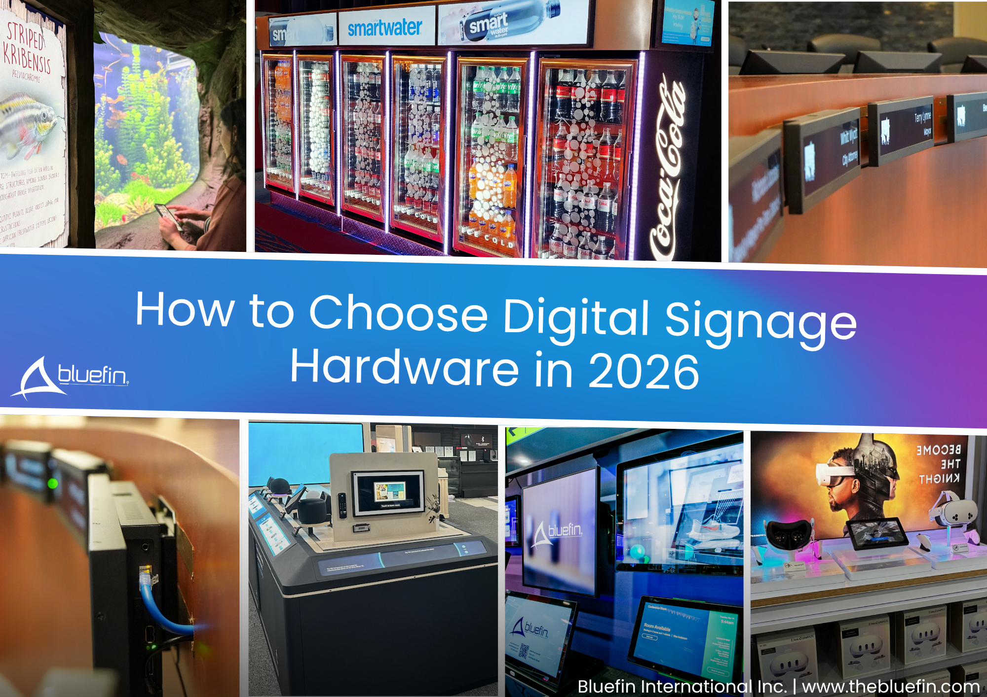 how to choose digital signage hardware in 2026