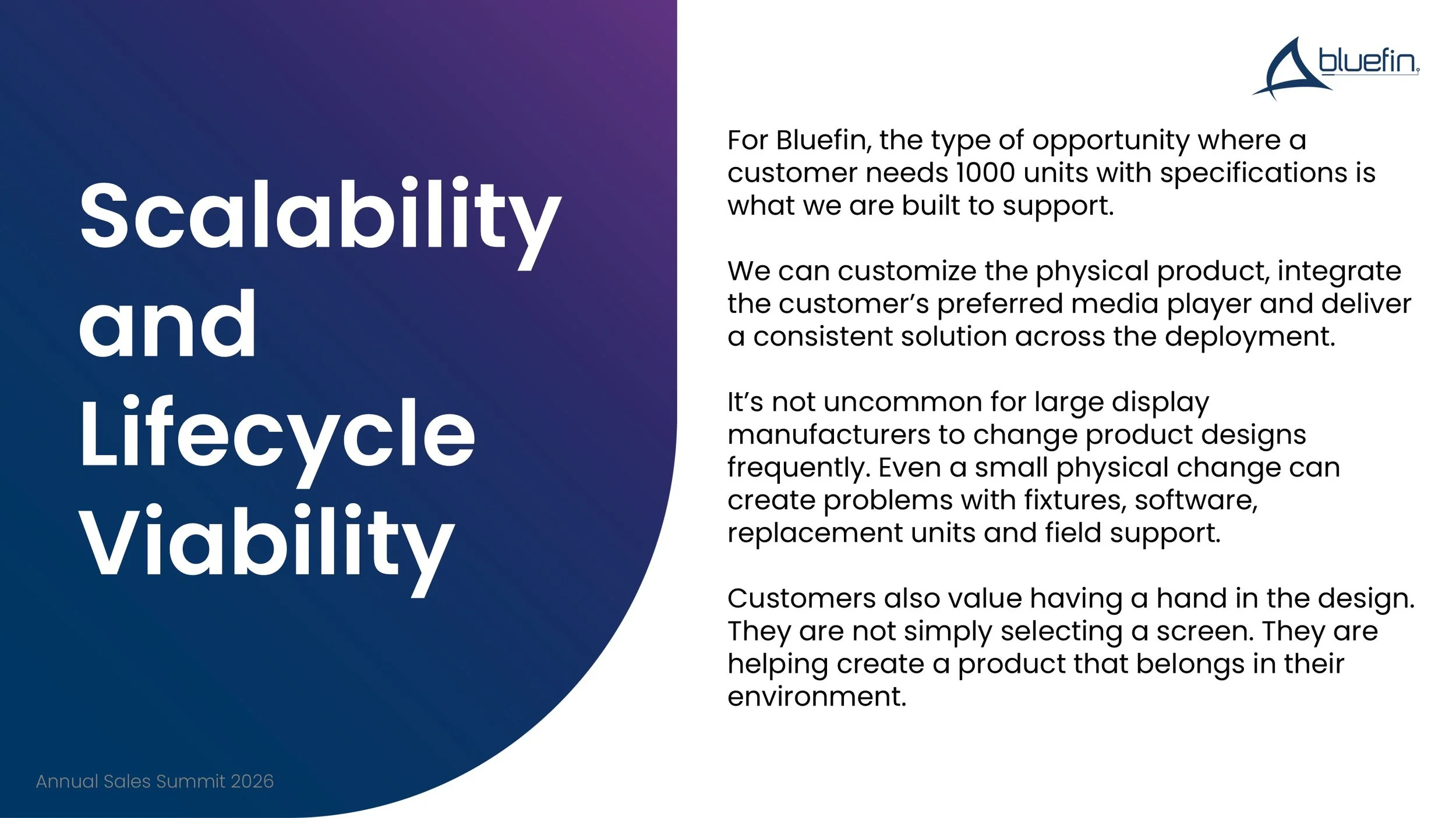 Scalability and Lifecycle Viability