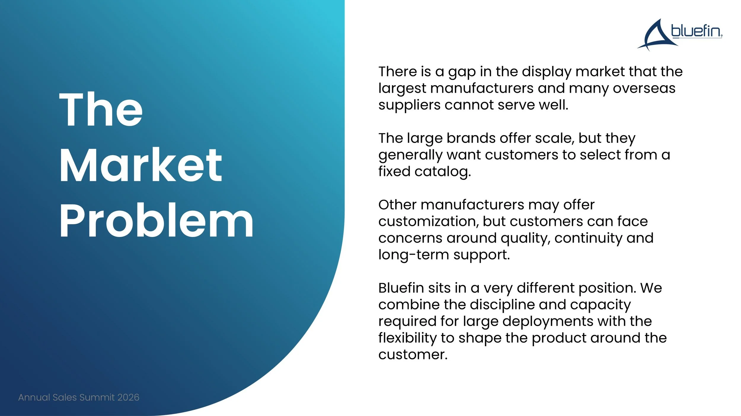 The Market Problem