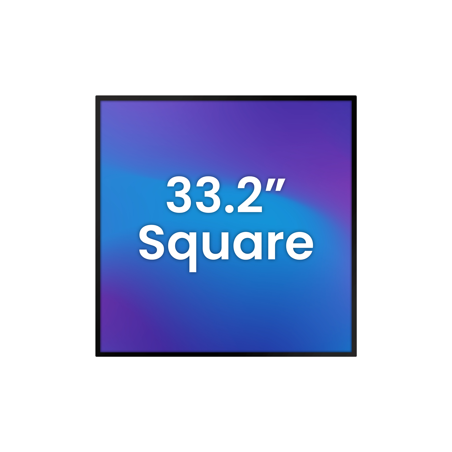 33.2'' Square Finished Flex -OS