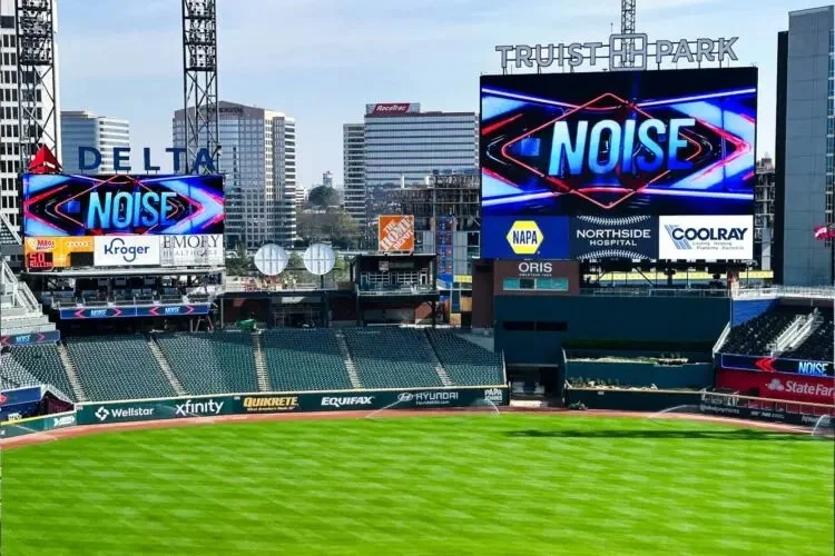 Braves Upgrade Stadium Tech with LED Overhaul