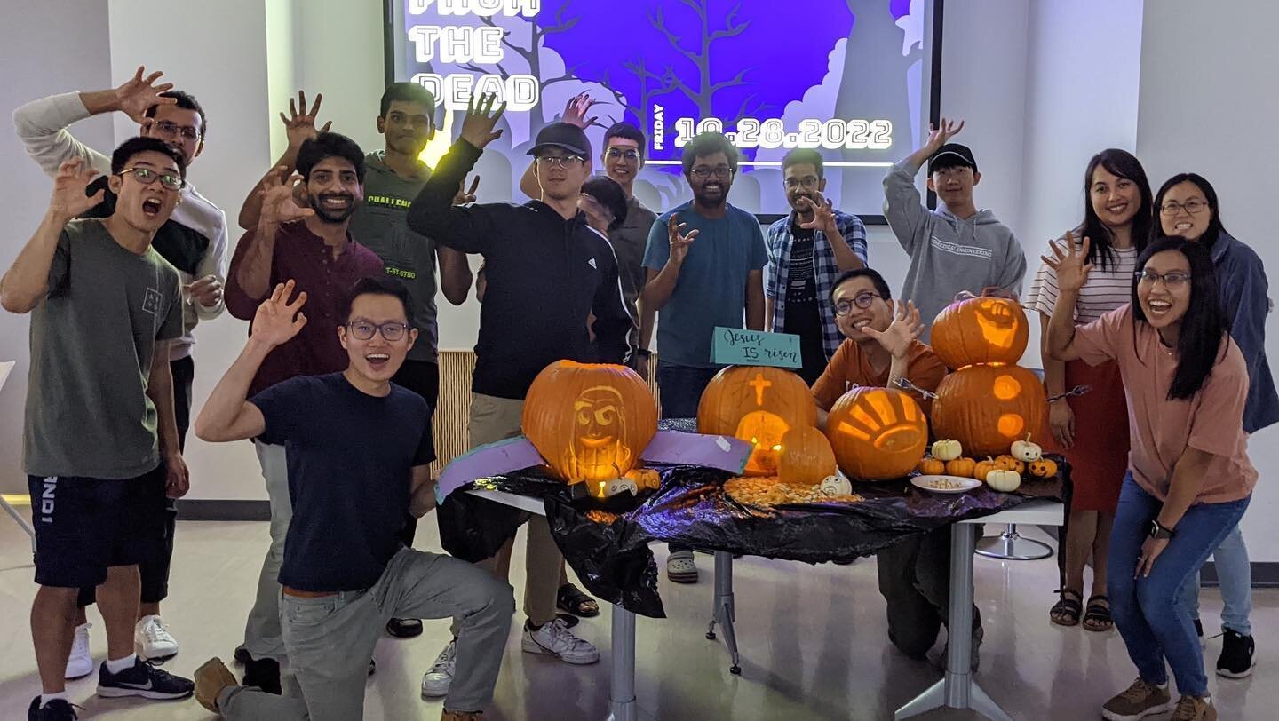 Can&rsquo;t believe it&rsquo;s already Friday!! 
We had a blast last Friday with our special talk on Jesus&rsquo; resurrection and pumpkin craving 🥳 Swipe ➡️ to hear our creative narrative on Jesus&rsquo; resurrection in pumpkin form 😂
We will have