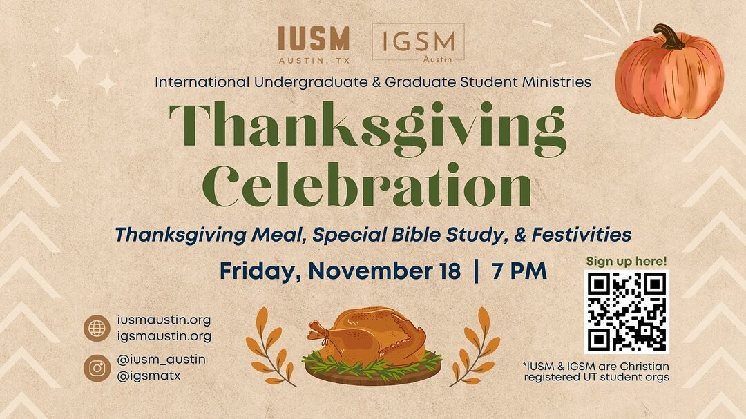 🍂It&rsquo;s that time of the year again! 🍁
Grateful that every year we can pause, reflect, marvel, and give thanks to what God has done this past year 🤗 join us this Friday to see why Poom was kneeling and bowing to Ayo! 😂

We will be reunited wi