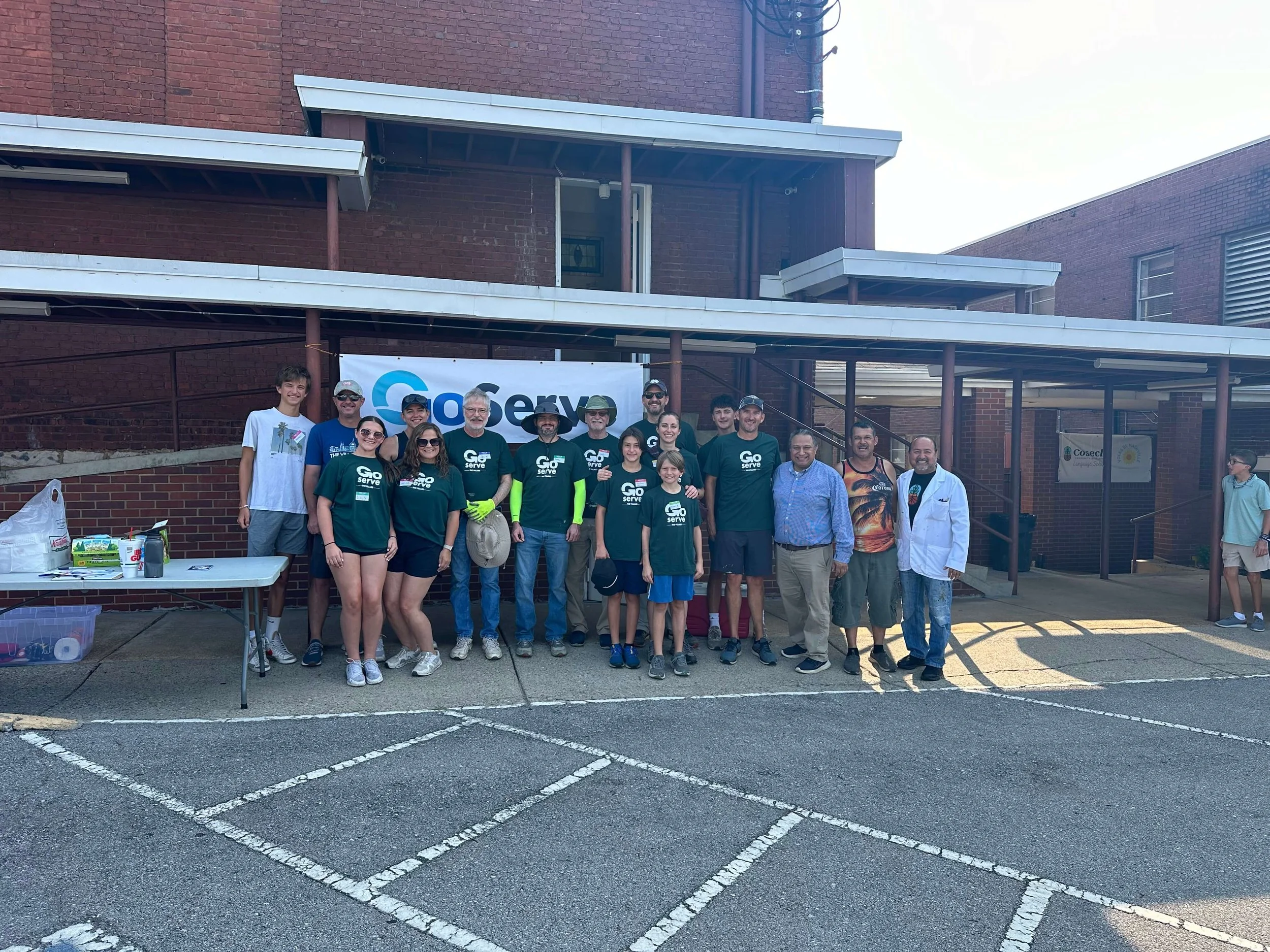 group of volunteers at Cosecha Community Development