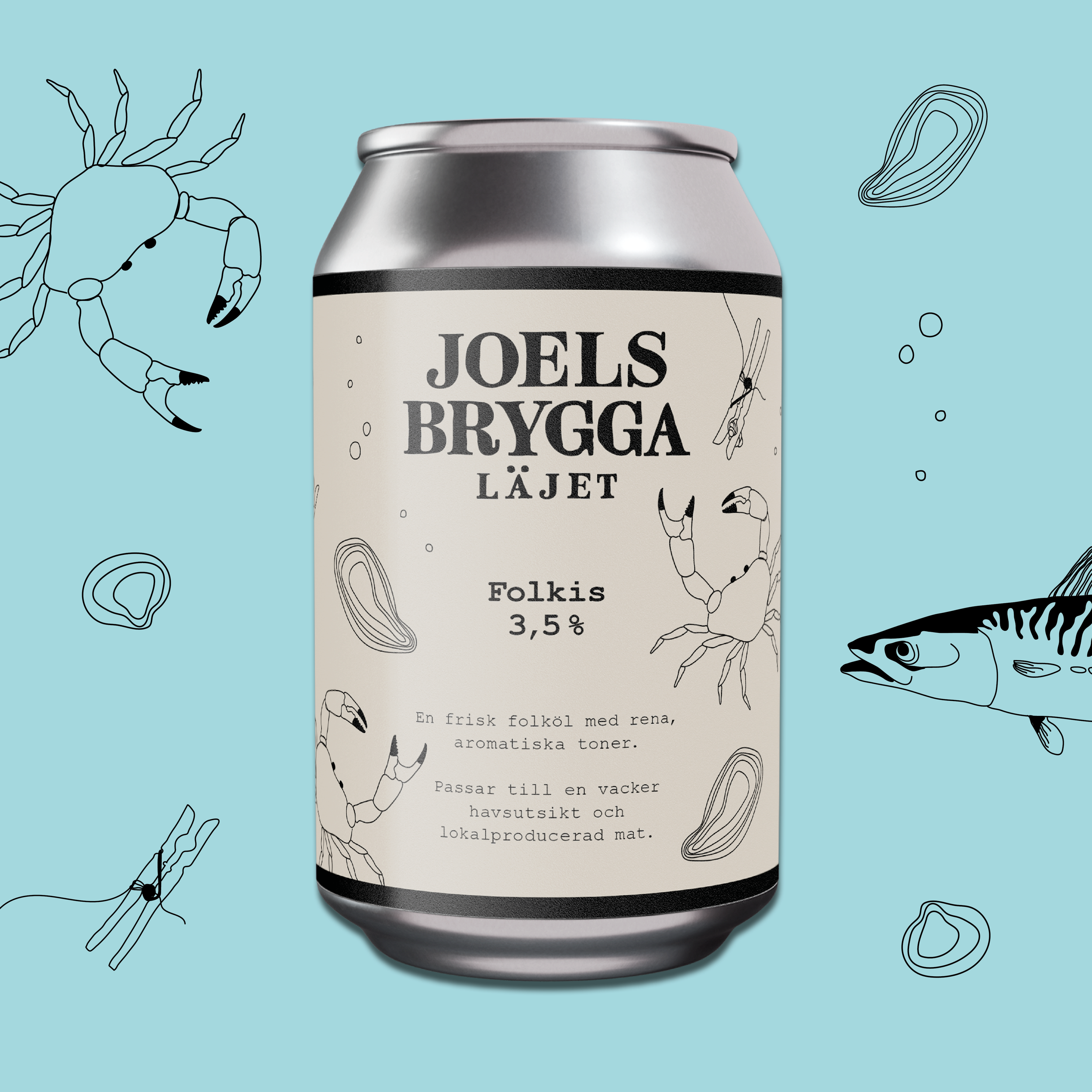 Joels Brygga - Förpackningsdesign