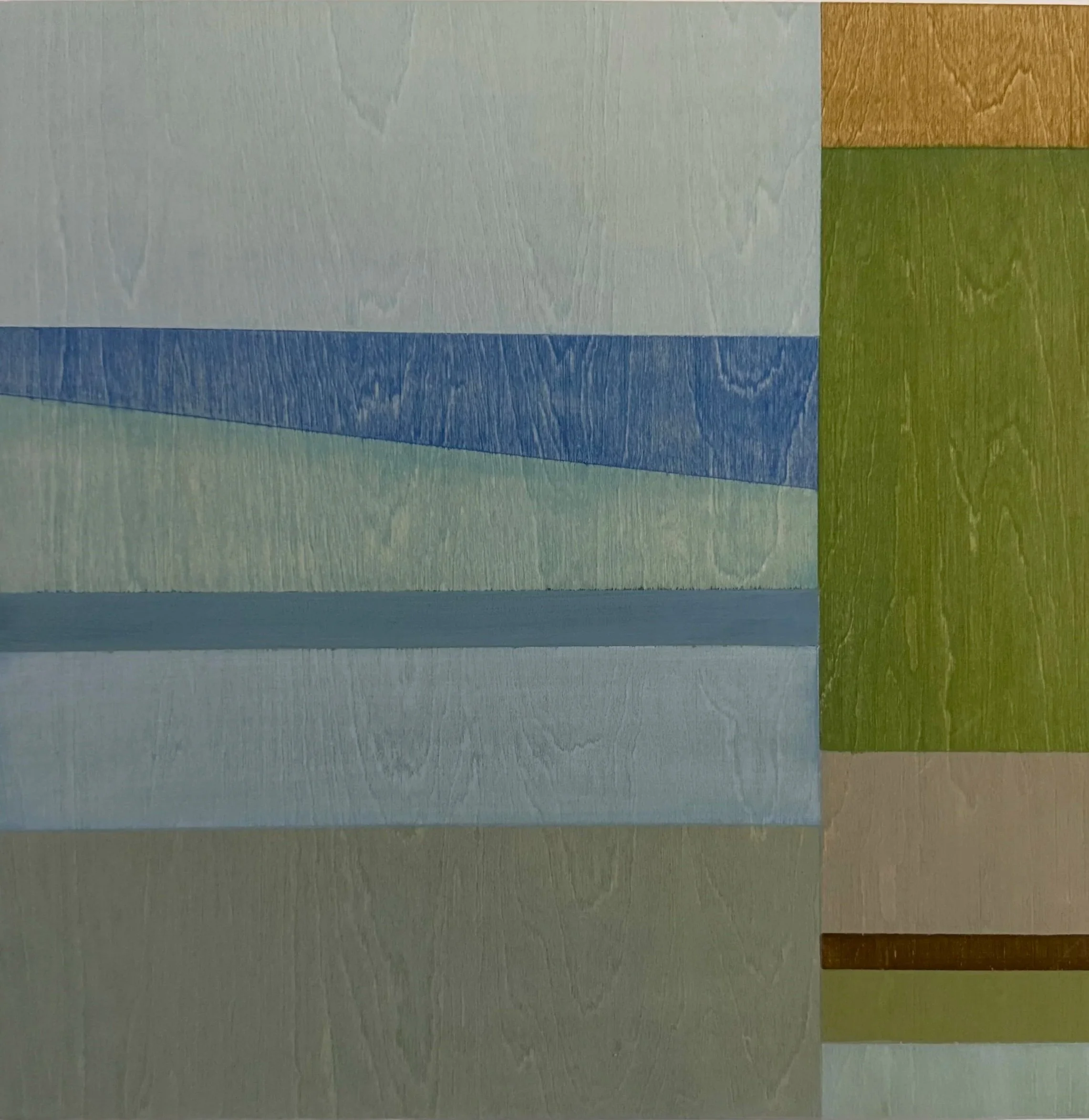 Land and Sea Series (Small No3)
acrylic on board 30 x 30 cm
