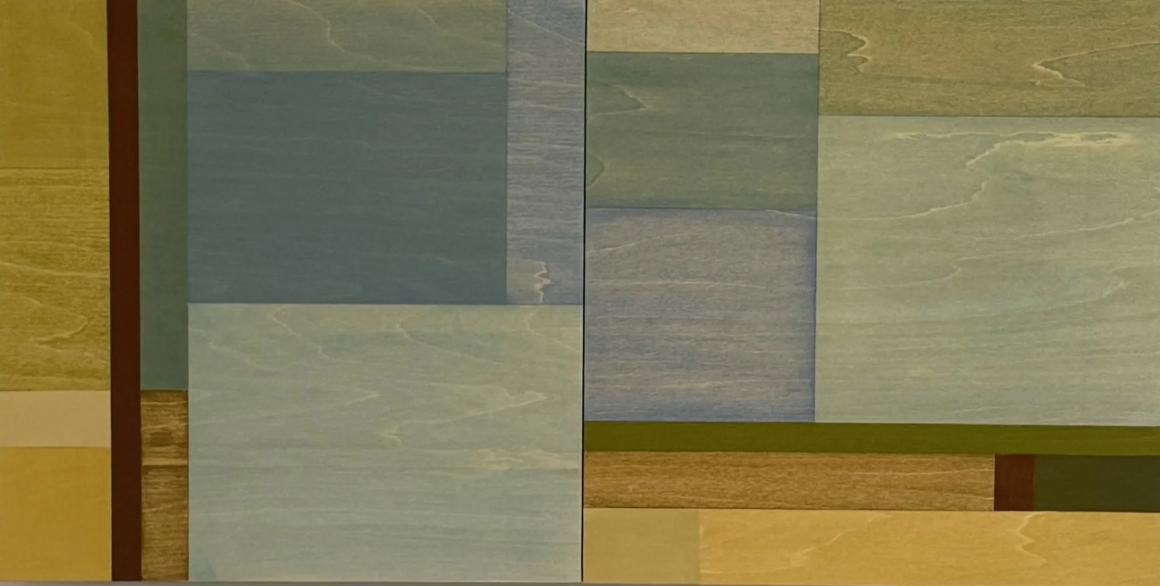 Land and Sea Series Abstract No 1
acrylic on board Diptych 30 x 60 cm